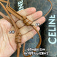 Celine 凱旋門老花三角形包