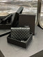 YSL 新品短夾 黑色銀扣