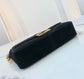 芬F家-Baguette-中型黑色麂皮法棍包