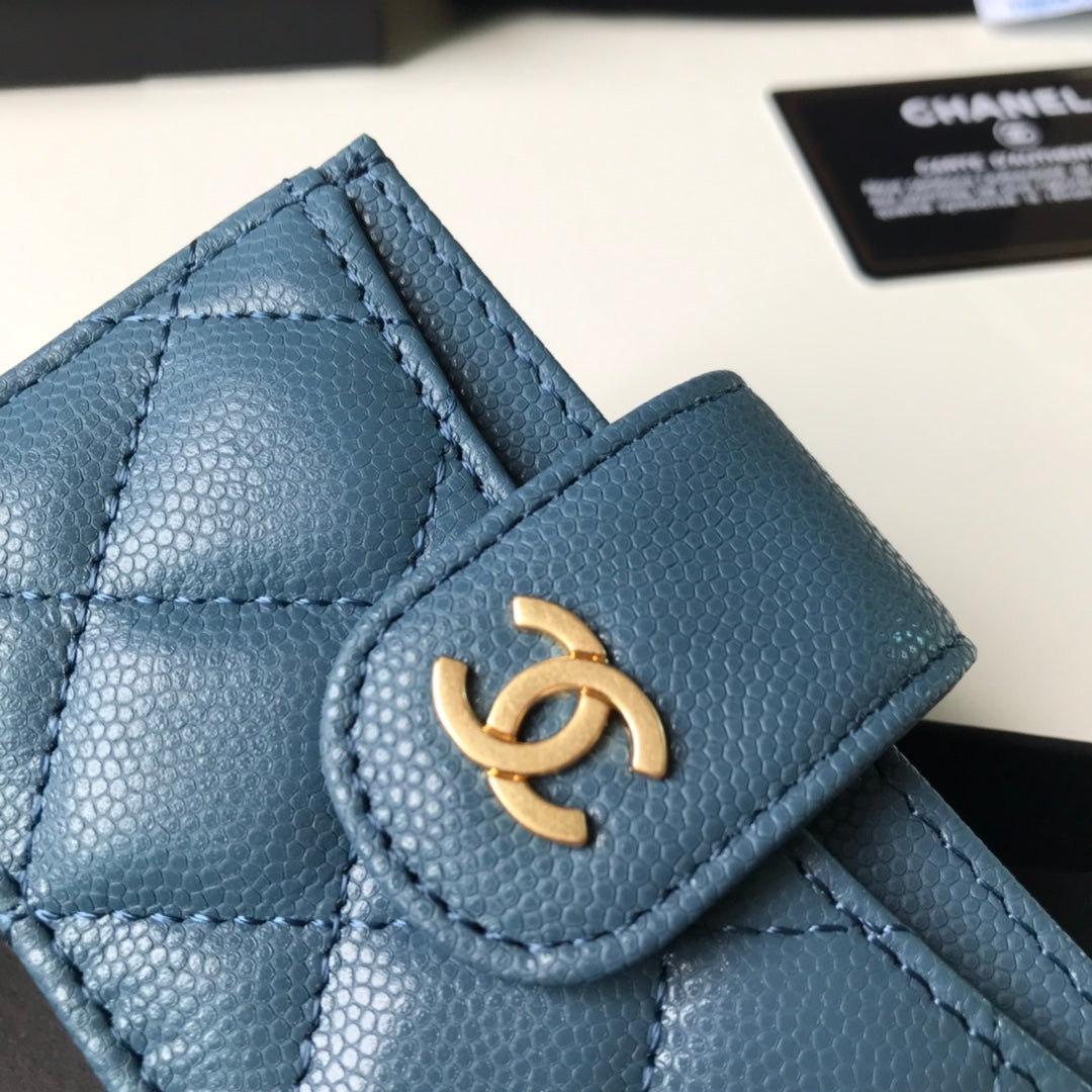 Chanel 多格層風琴式卡包