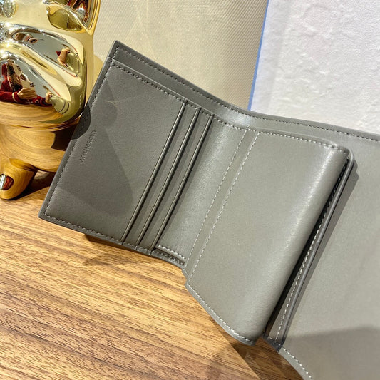 Celine STRAP 小號粒面三折短夾
