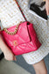 Chanel 19Bag-中號桃紅色