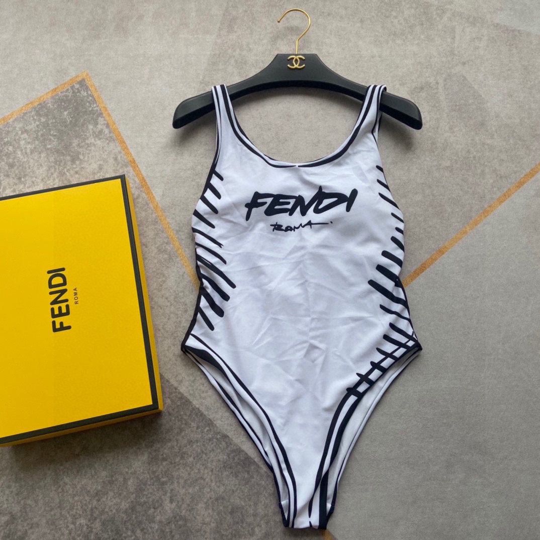 FENDI-連身泳衣