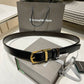 Ermenegildo Zegna-皮帶-3.5cm-男款