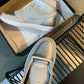 N1K-Air Jordan AJ1 高筒板鞋 休閒鞋 銀色
