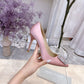 Manolo Blahnik-尖頭 高跟鞋 細跟鞋 粉色