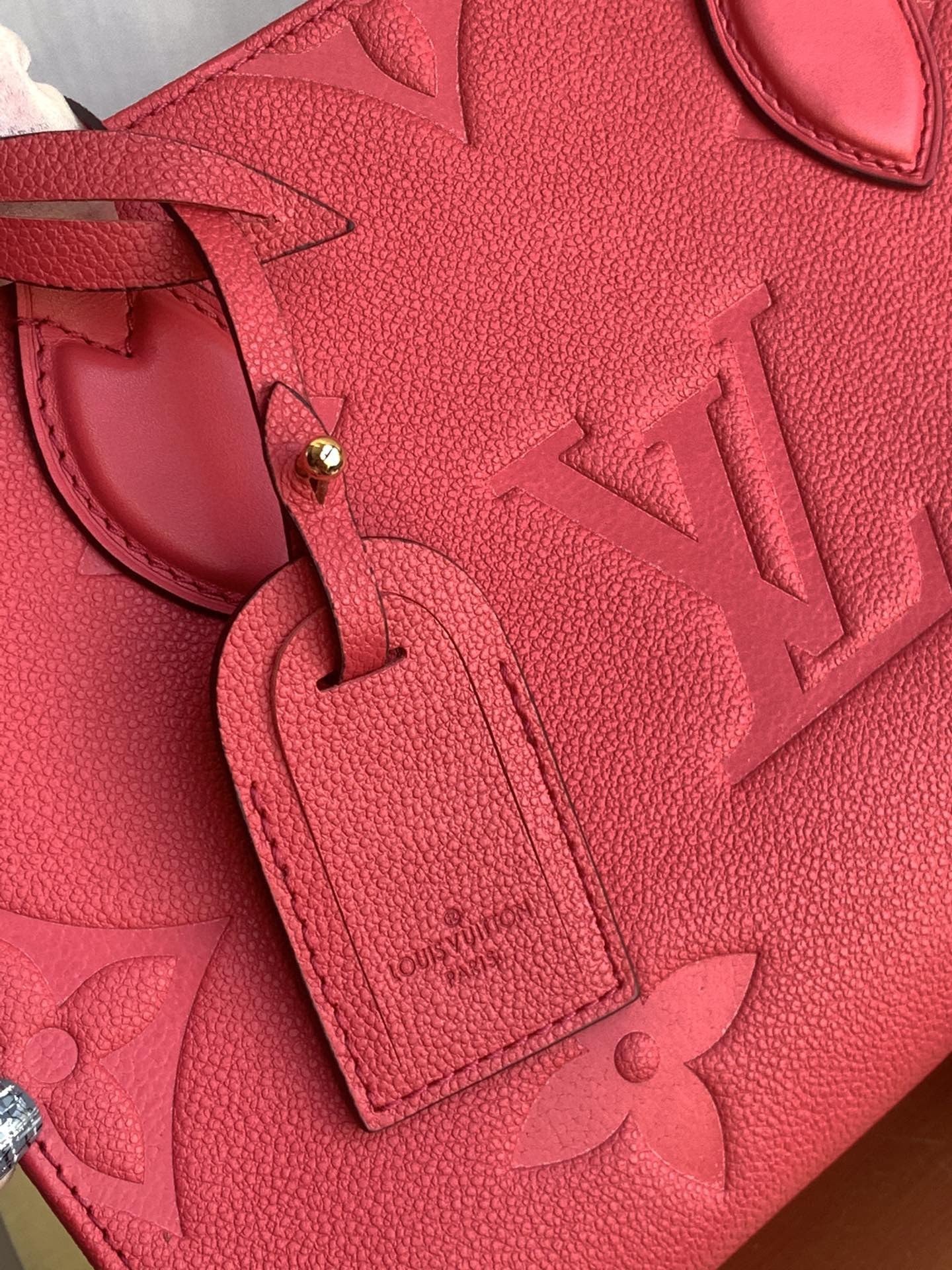 LV M45660 ONTHEGO PM小號手袋-玫紅色