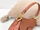 Dior Saddle 馬鞍包-平紋-大號深古銅色-25.5cm