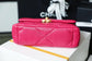 Chanel 19Bag-小號桃紅色