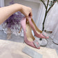 Manolo Blahnik-尖頭 高跟鞋 細跟鞋 粉色