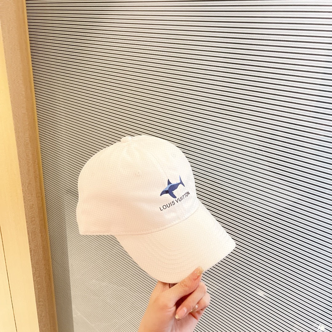 路L家-新款鯊魚圖案棒球帽 多色