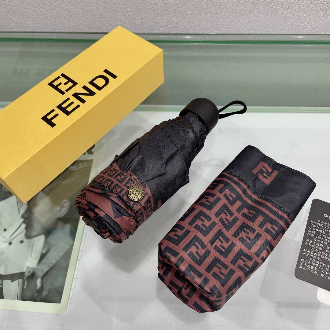 FENDI-雨傘-黑色