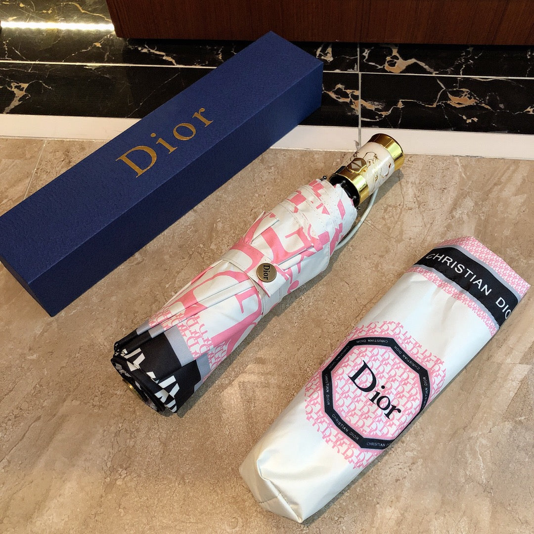 DIOR-雨傘-粉色