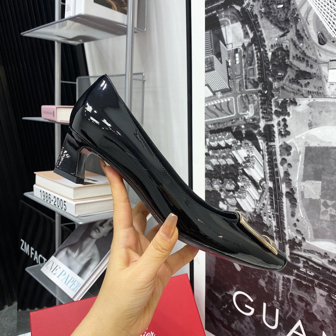 RV 4.5cm喇叭跟-黑色