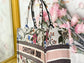 Dior Book Tote-小號36.5cm-月季花