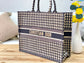 Dior Book Tote-大號41.5cm-千鳥格