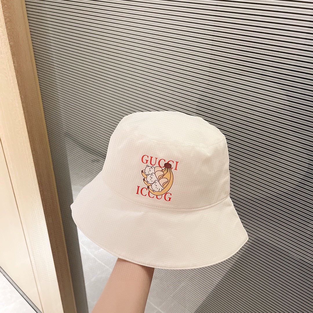 古G家-2022貓咪圖案漁夫帽