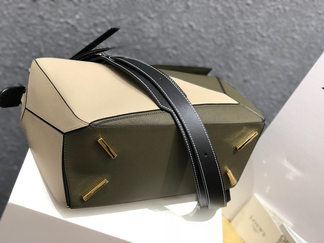 羅L威-Puzzle bag 小牛皮 中號