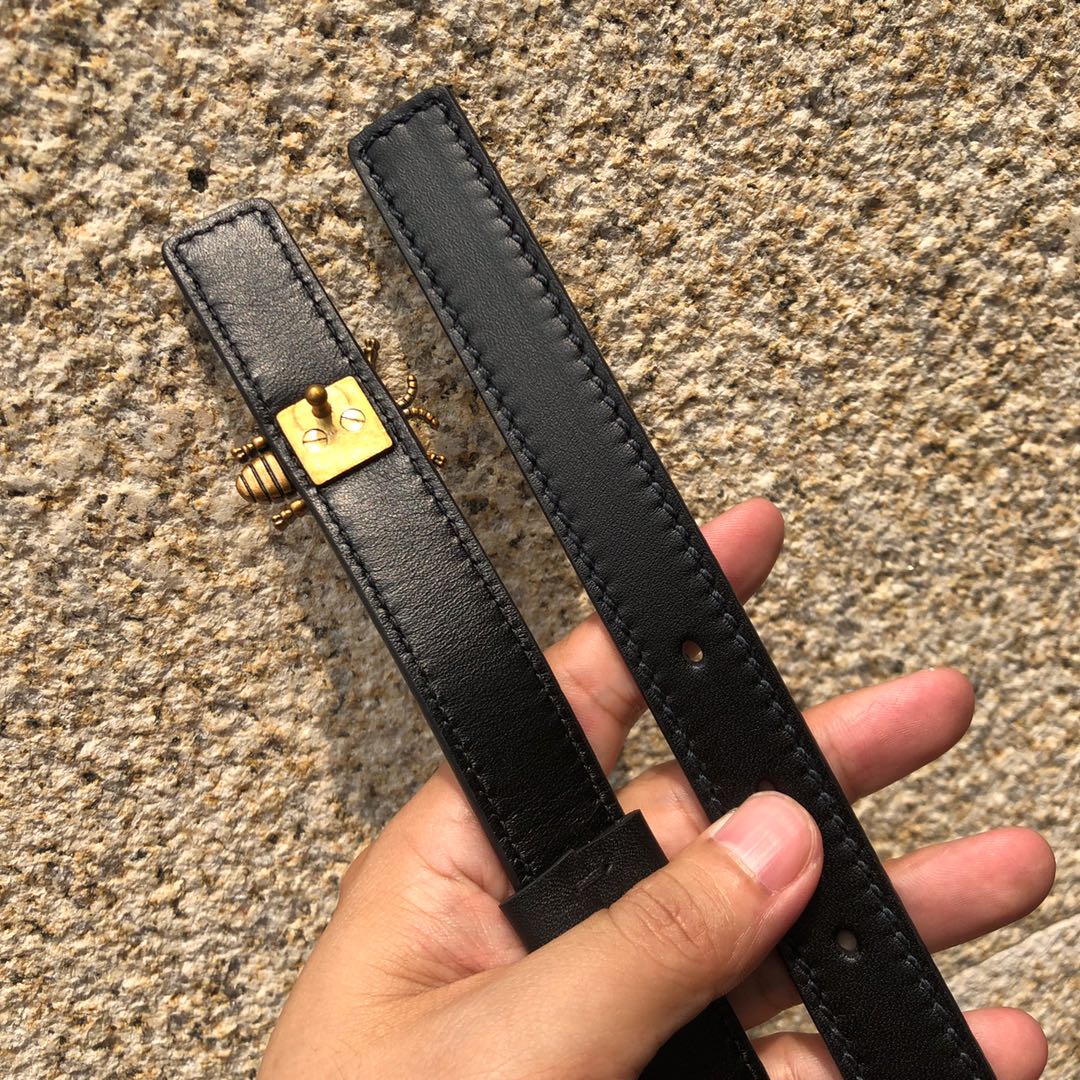迪D家-黑色皮帶-2.0cm