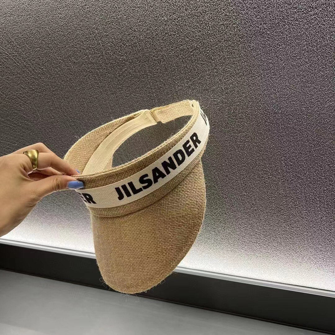 JIL SANDER 空頂遮陽帽