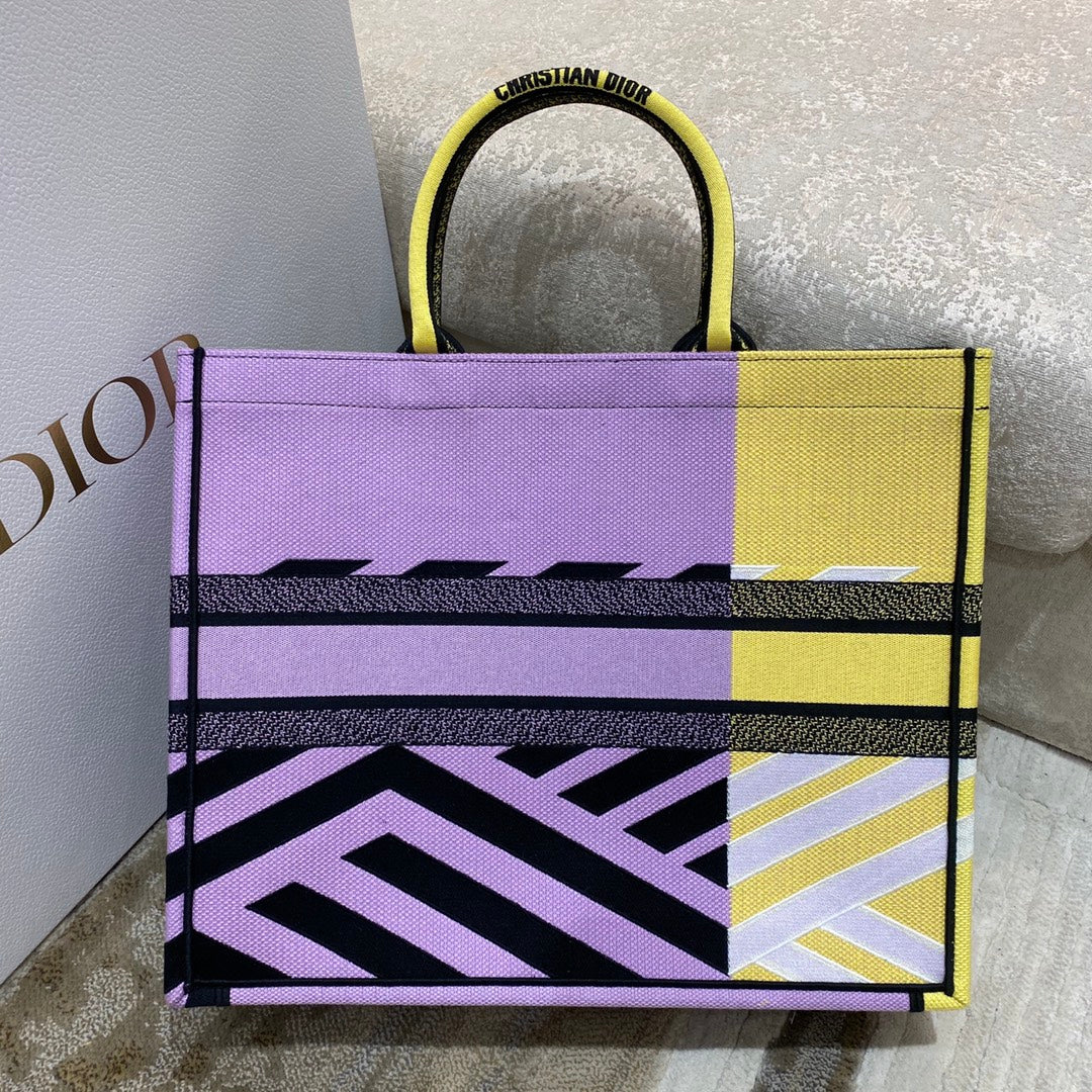 迪D家 Book Tote-大號41.5cm-彩色叢林系列