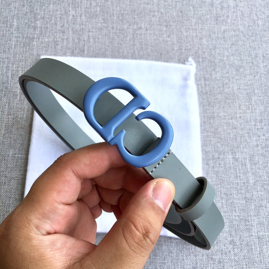 迪D家-藍色皮帶-2.0cm