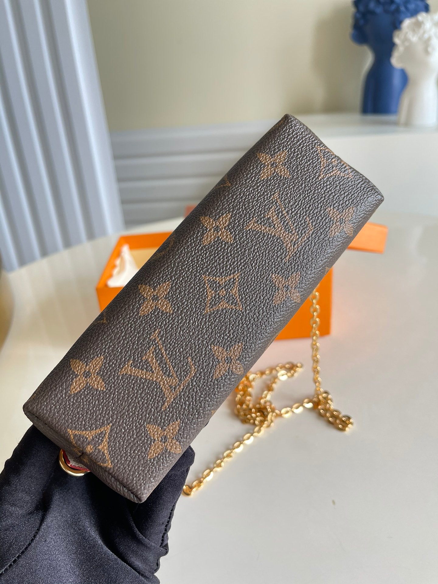 LV M47515 老花小號化妝包