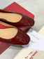 Salvatore Ferragamo鞋-紅色漆皮 圓頭 平底鞋