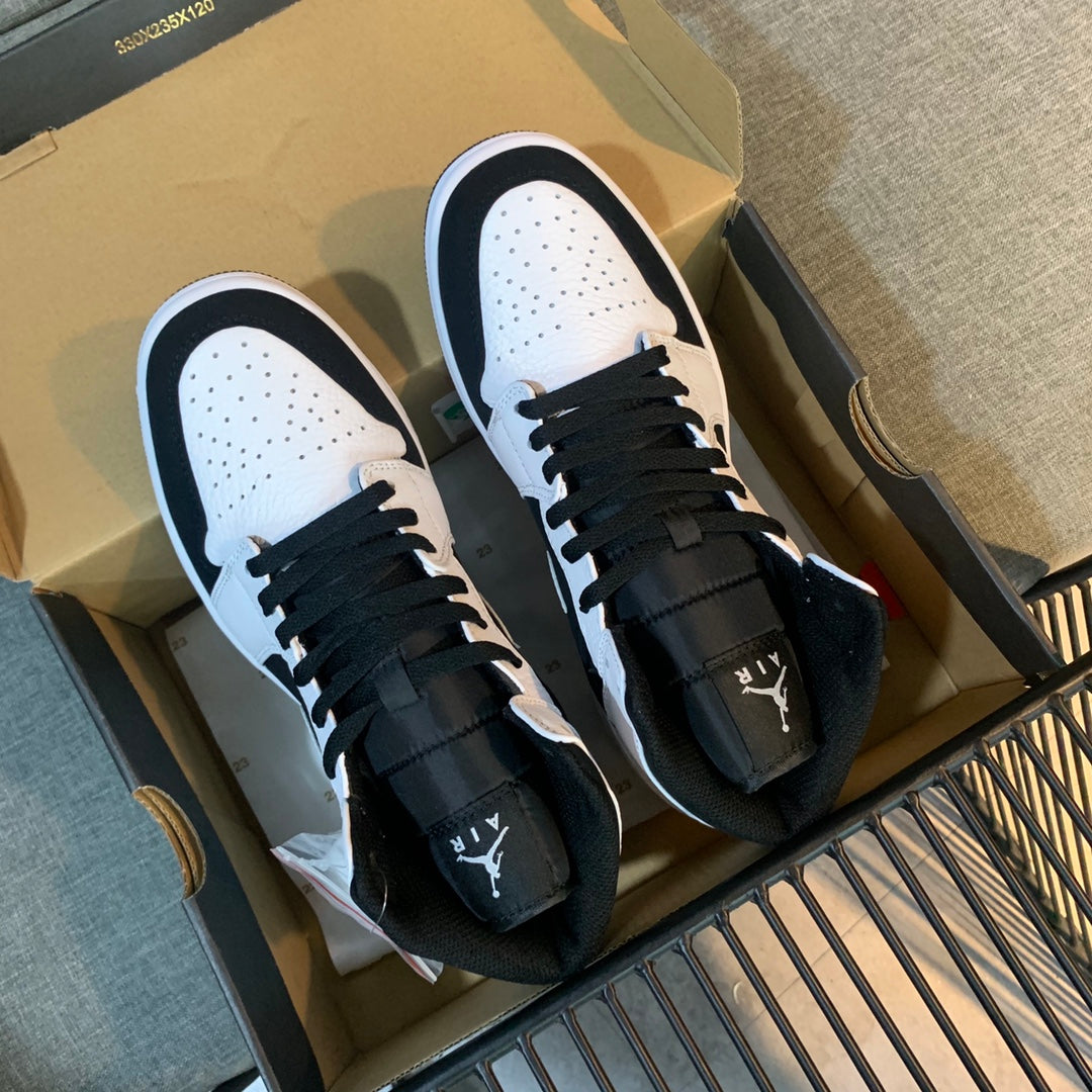 N1K-AJ1Mid 高筒板鞋 休閒鞋 白黑色