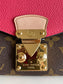 LV M58417 粉紅老花 信封式Pallas錢夾