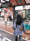 M45149 路L家-BOITE  CHAPEAU SOUPLE 圓餅包 小號 上身照