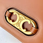 賽C家-Maillon Triomphe 中號緞面小牛皮手袋