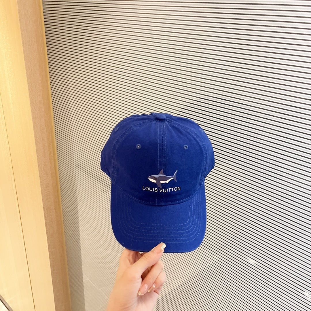 路L家-新款鯊魚圖案 棒球帽 多色