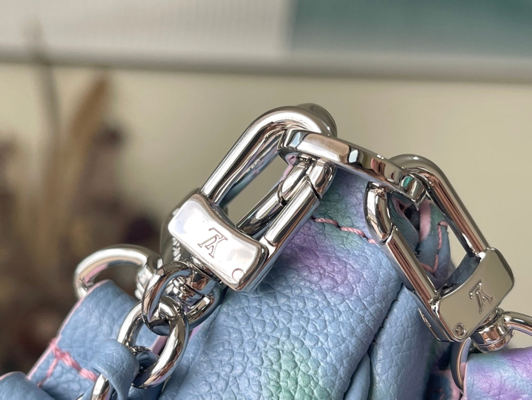 M46093 路L家-Multi Pochette Accessoires 手袋 藍色