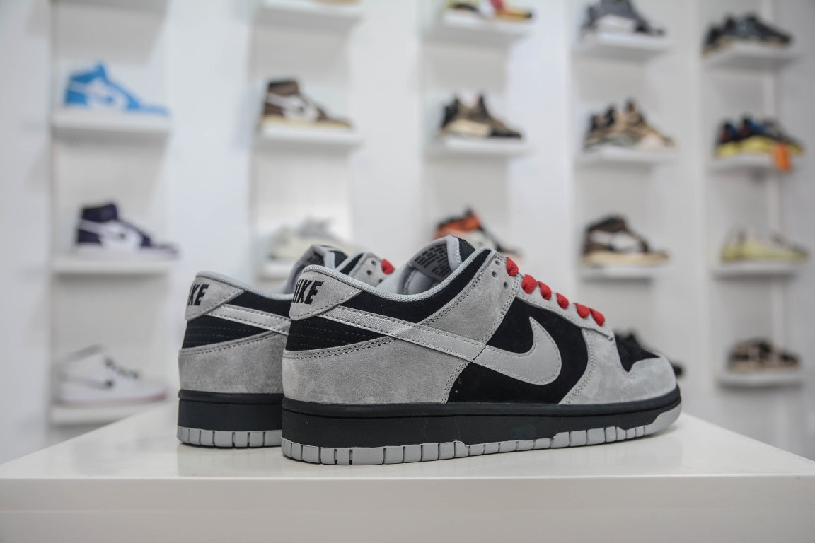 N1KE-Otomo Katsuhiro x Nike SB Dunk Low Steamboy OST 男女同款 麂皮黑紅