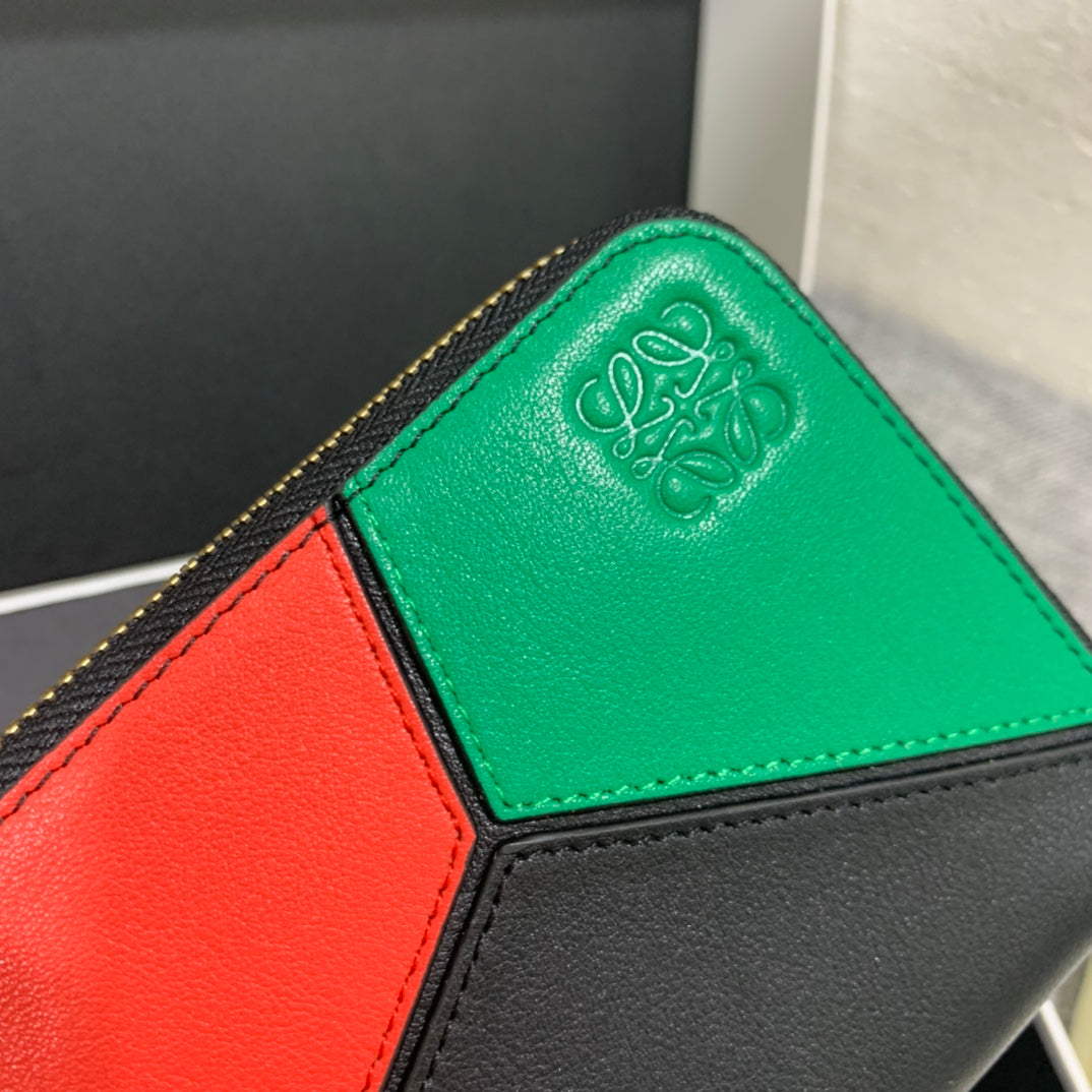 Loewe Puzzle zip around wallet 拉鍊長夾