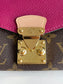 LV M56241 葡萄紫老花 信封式Pallas錢夾