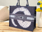Dior Book Tote-大號41.5cm-黑旋風