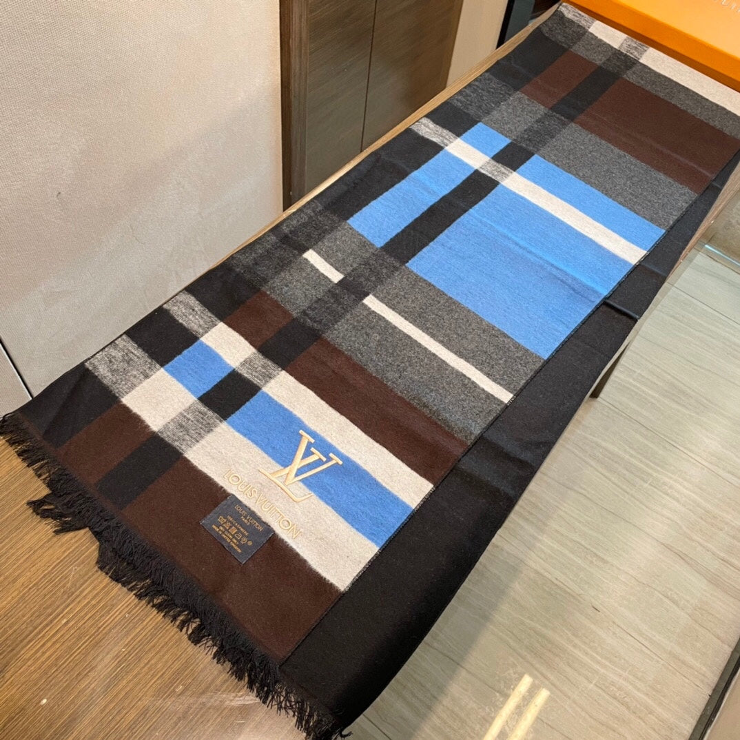 路L家-嚴寒必備男士羊絨圍巾 35*200cm