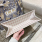 Dior Book Tote-大號41.5cm-粉色千鳥格