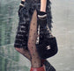 Chanel 秀款植絨絲襪