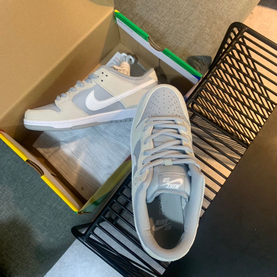 N1K-Dunk Low 板鞋 運動鞋 灰色
