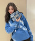 M59716 路L家-Dauphine 小號手袋 牛仔藍色 上身照