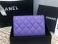 Chanel 復古CC荔枝牛皮-翻蓋中夾-復古五金