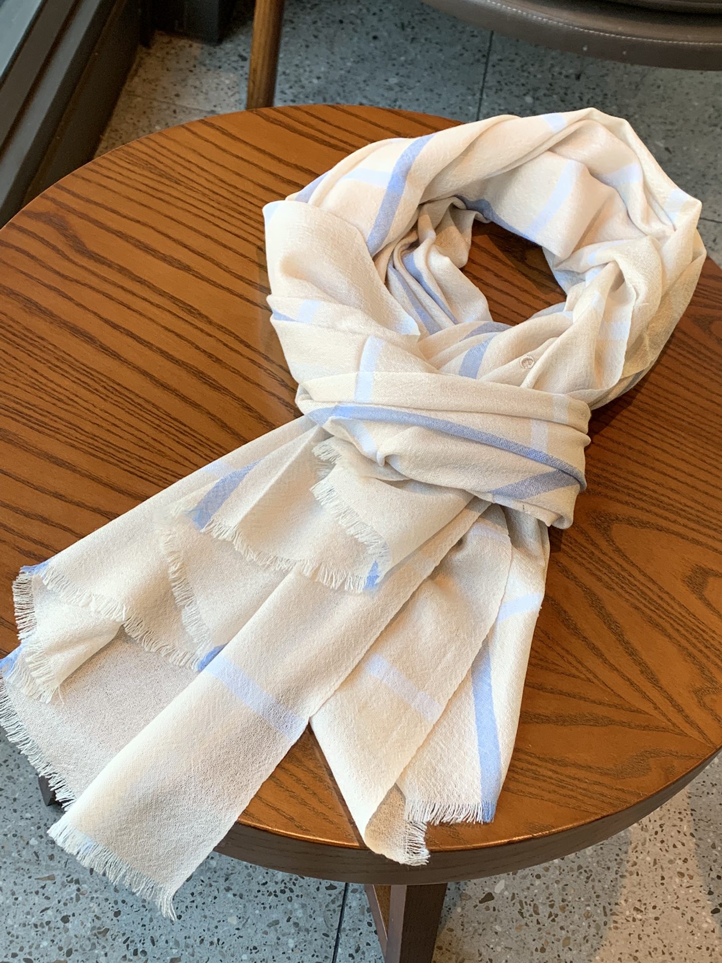克羅C-色彩系列圍巾 80*200cm 120支羊絨