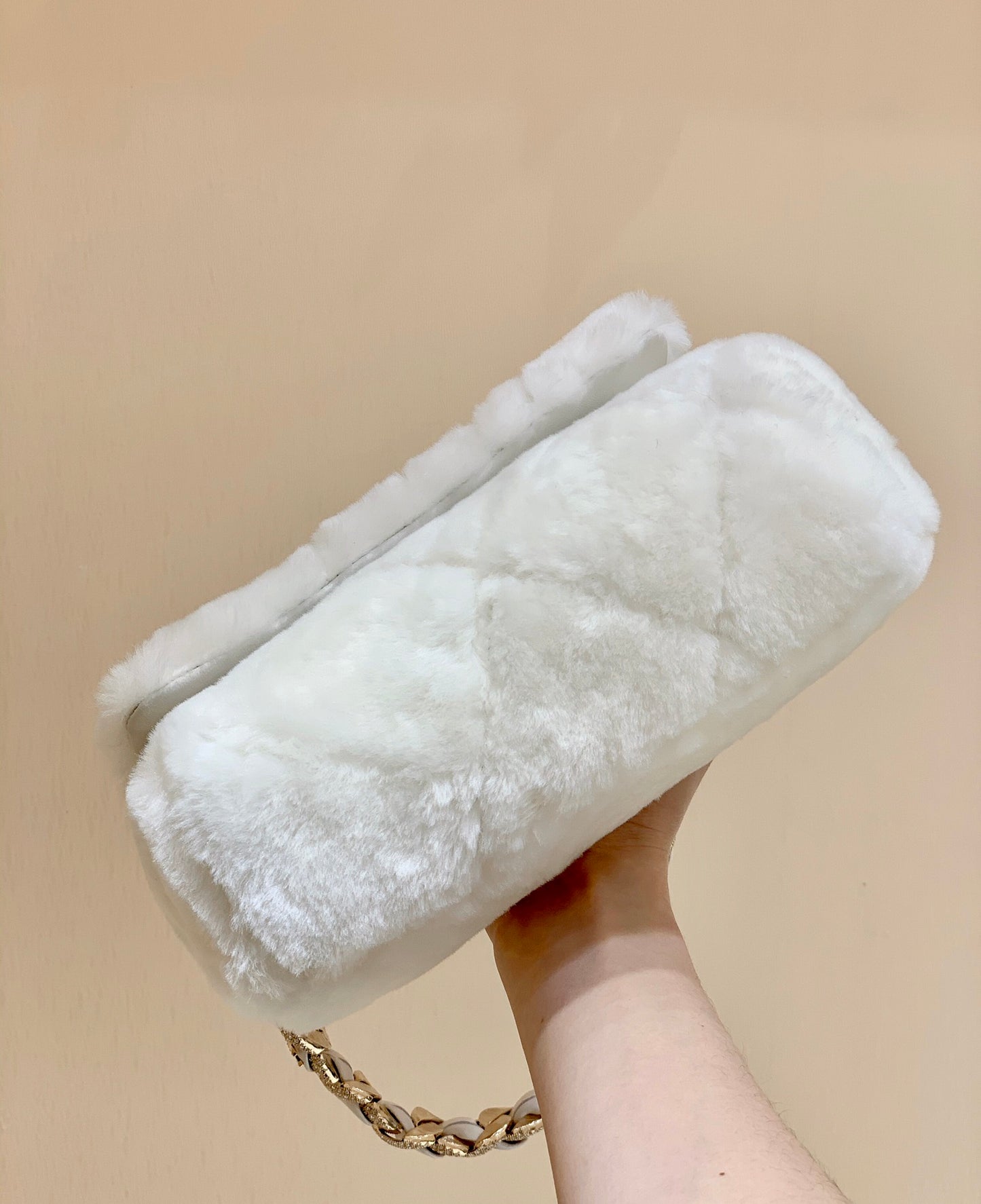 Chanel 剪羊毛鑽鏈包