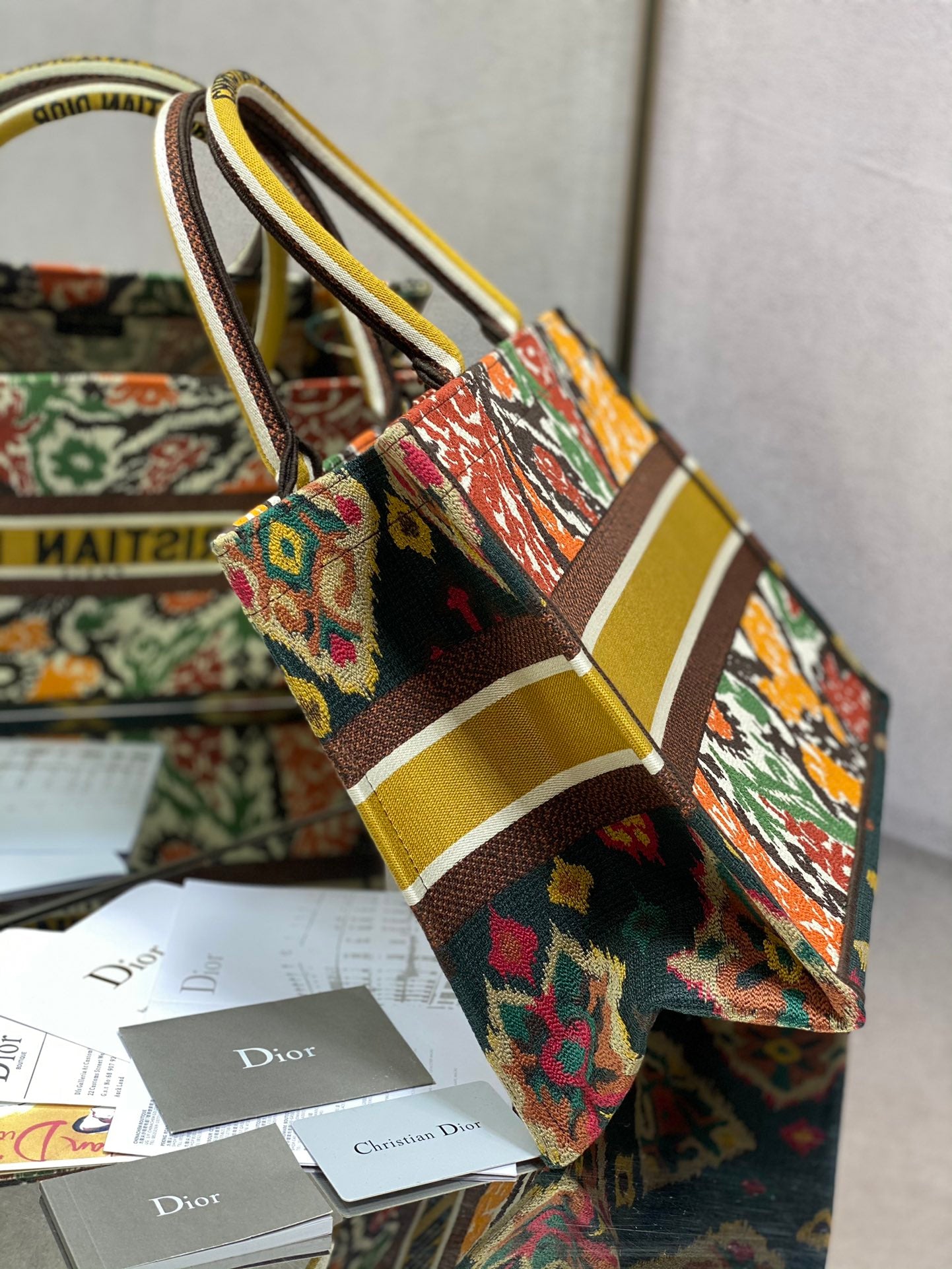 Dior Book Tote-小號36.5cm-安代花