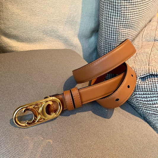 賽C家-咖色皮帶-2.0cm
