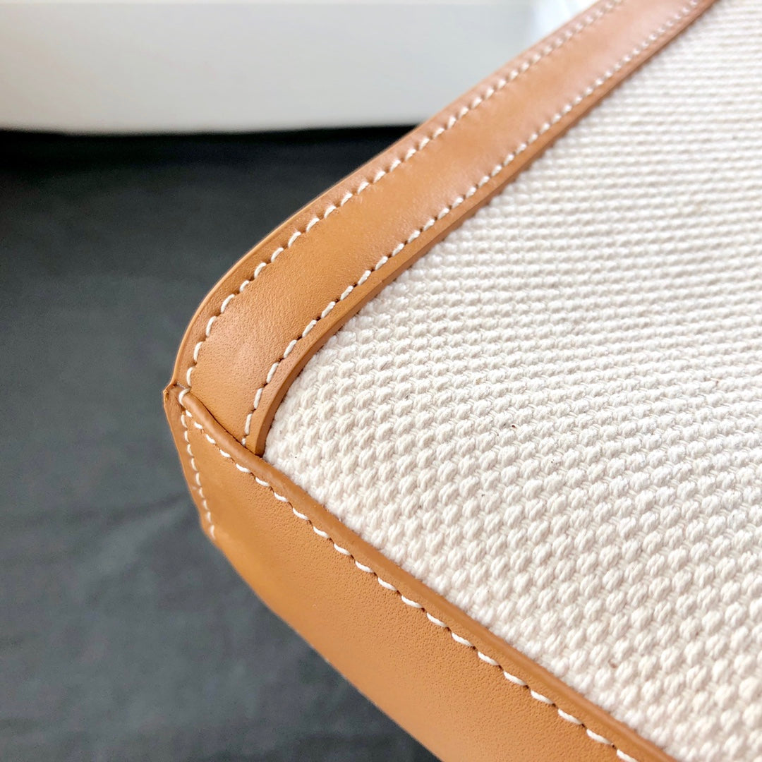 Celine Cabas mini 印花牛皮豎款手袋