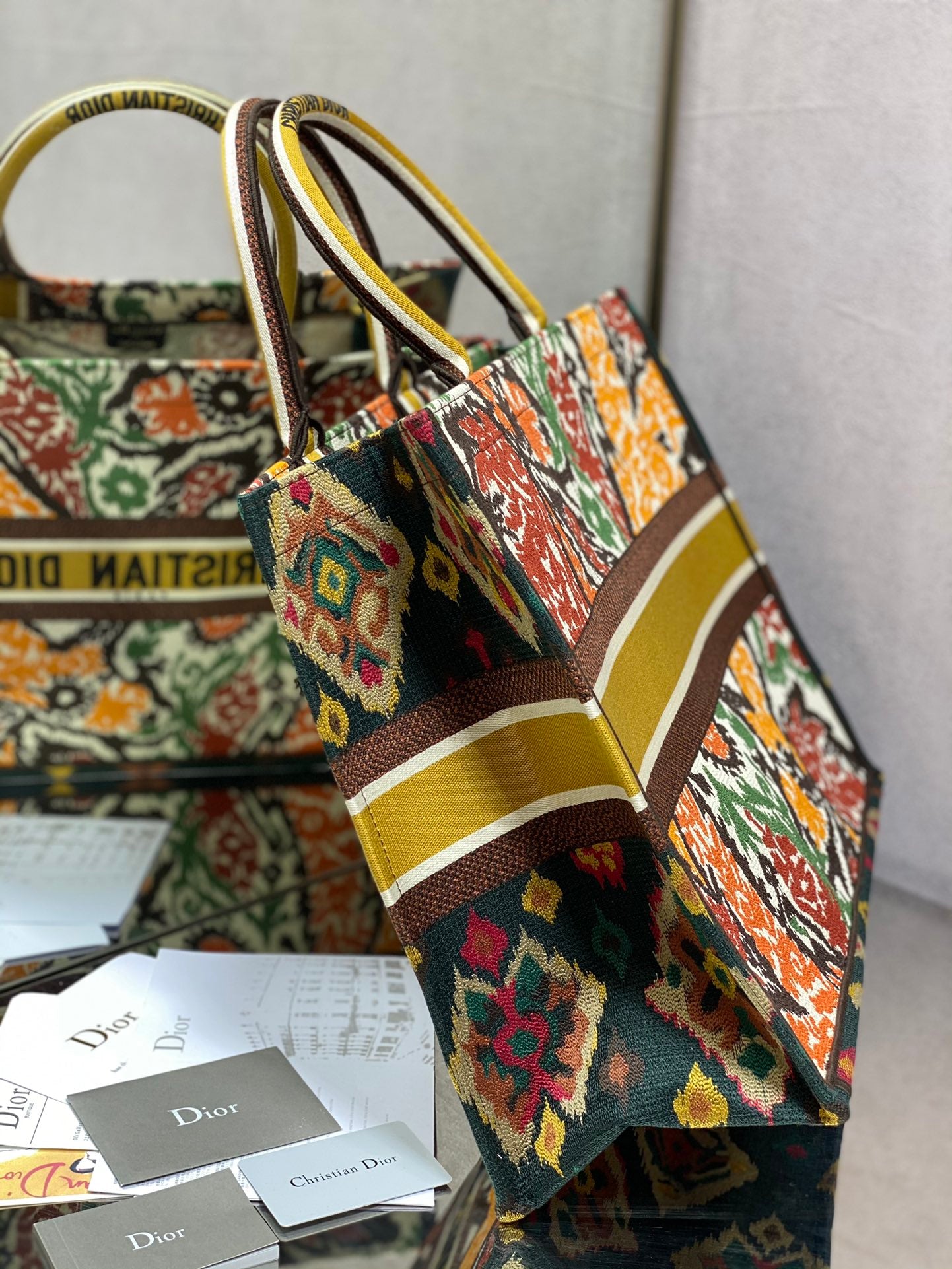 Dior Book Tote-大號41.5cm-安代花